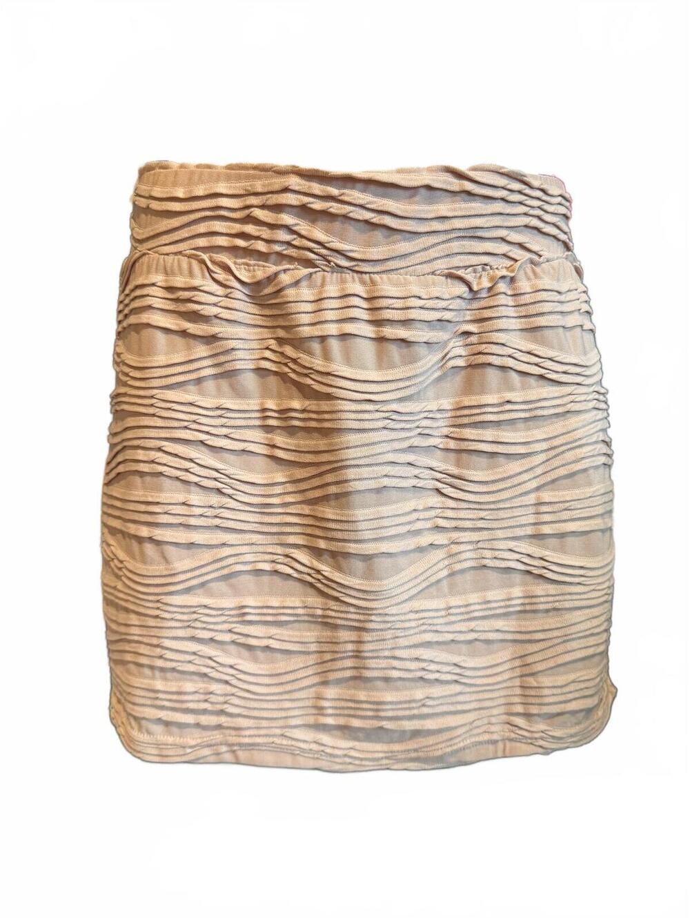 Sparkle & Fade Textured Mini Skirt